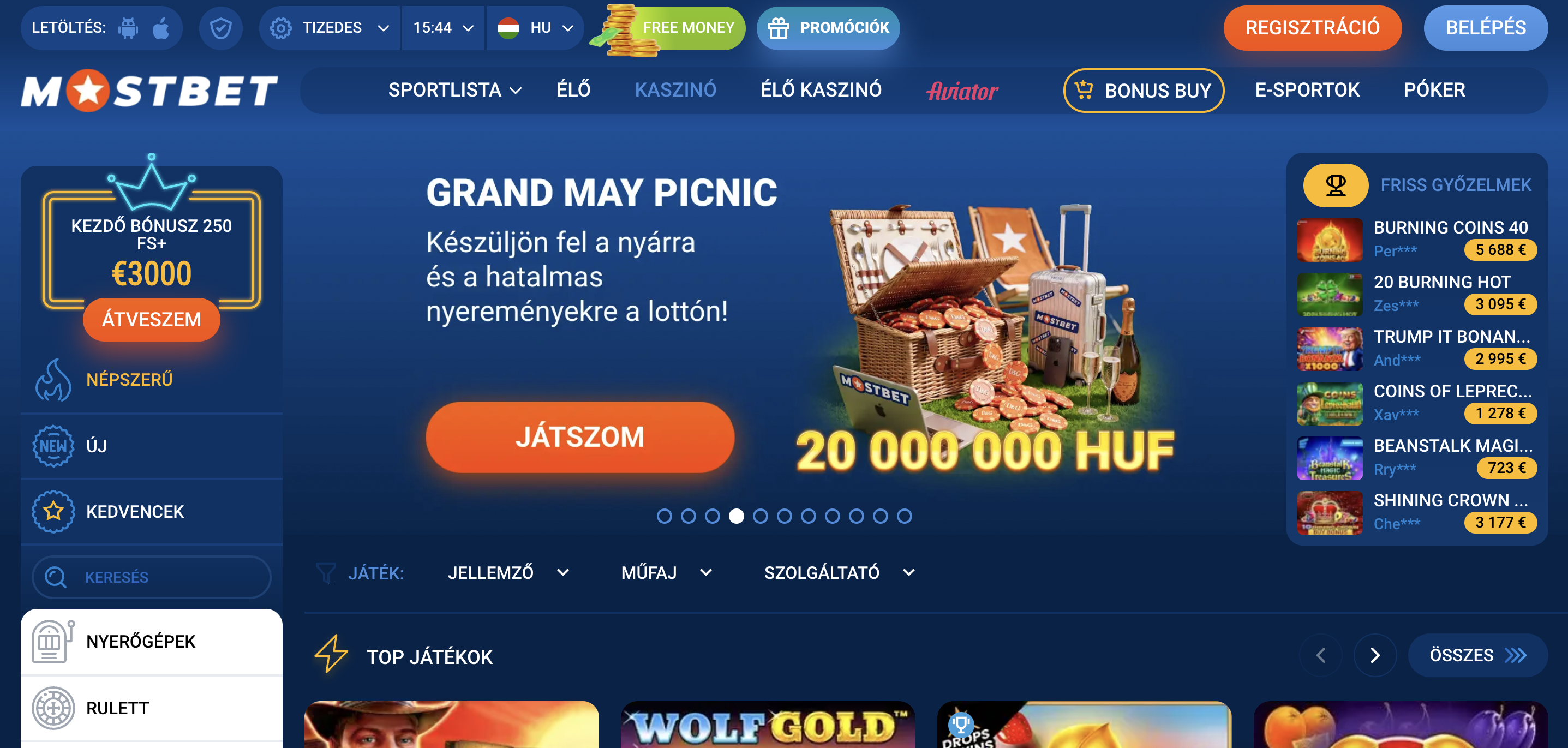 Mostbet Casino Logo